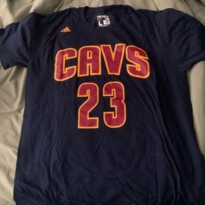 LeBron James Cleveland Cavaliers adidas shirt large.